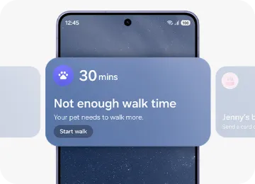 Ekran smartfonu z codziennymi sugestiami