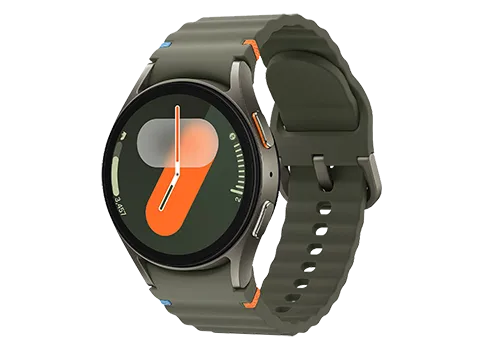 Zegarek Galaxy Watch7 w kolorze zielonym w wersji Bluetooth