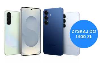 Kup smartfon z serii Galaxy S25 lub Galaxy A36 i odbierz nawet 1400 zł zwrotu