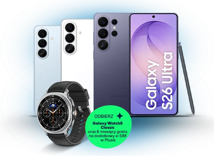 Kup wybrany smartfon Samsung Galaxy i odbierz Galaxy Watch8 Classic