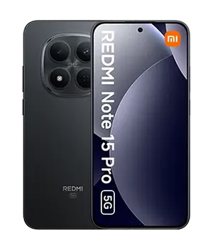 REDMI Note 15 Pro 5G - widok z przodu i z tyłu