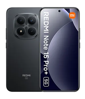 REDMI Note 15 Pro+ 5G - widok z przodu i z tyłu