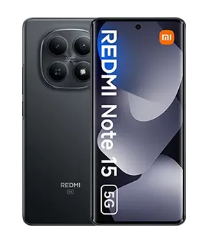 Xiaomi Redmi Note 15 5G - widok z przodu i z tyłu