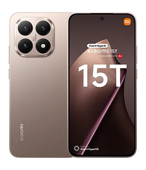 Xiaomi 15T - widok z przodu i z tyłu