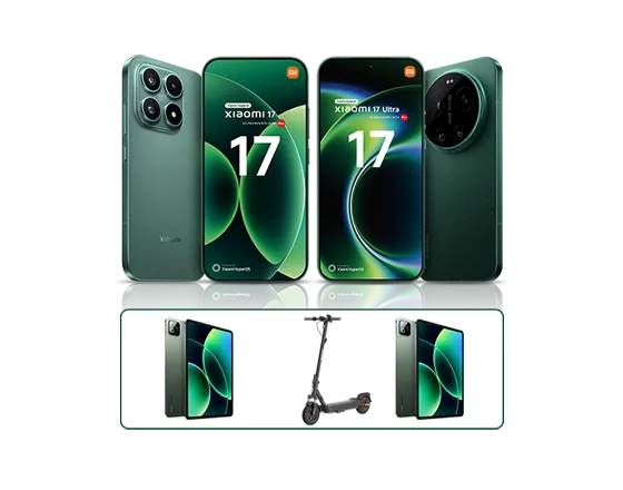 Seria XIAOMI 17 Kup wybrany smartfon i odbierz prezent