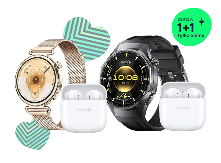 Zestawy na czasie Walentynki z HUAWEI