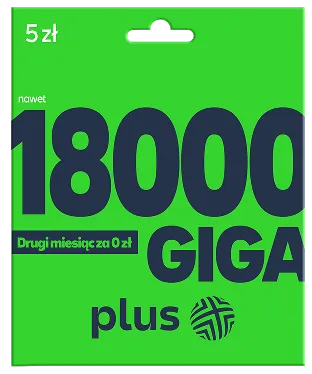 Starter 18 000 GB w Plus