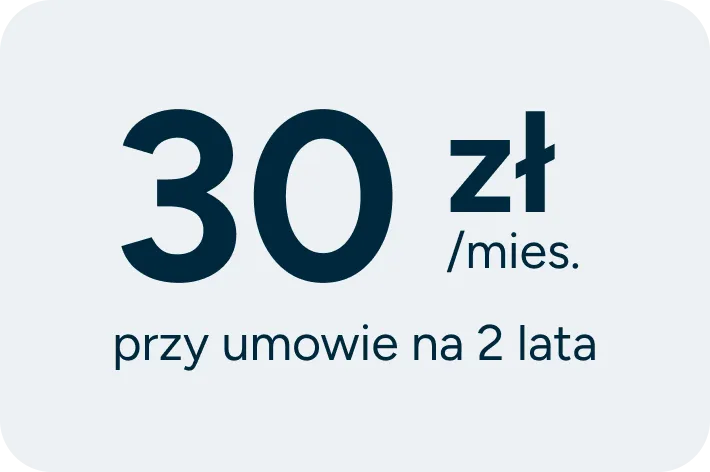 20 zł miesięcznie przy umowie na 2 lata