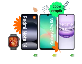 Kup telefon w niższej cenie i zyskaj kod do Empik na szkolną wyprawkę