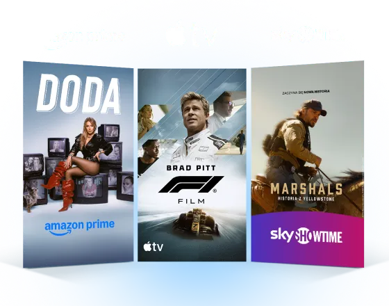 Amazon Prime, Apple TV i SkyShowtime w jednej paczce